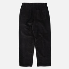 Load image into Gallery viewer, CORDUROY WIDE ONE TUCK PANTS - CHARCOAL
