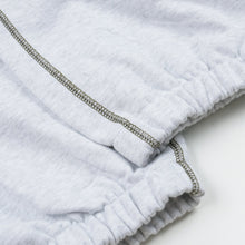 Load image into Gallery viewer, COVER STITCH SWEAT PANTS - WHITE MELANGE
