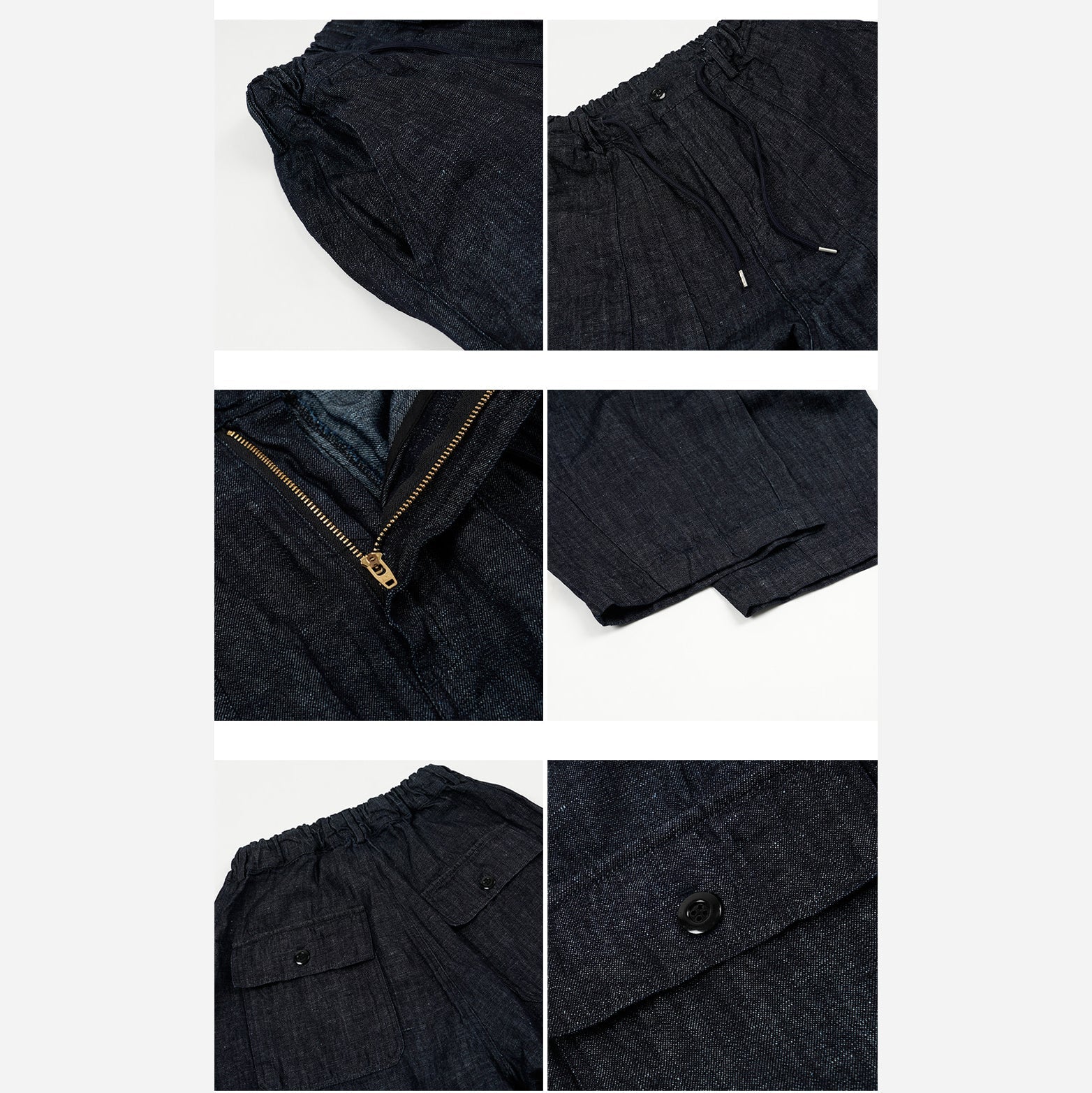 DENIM BALLOON PANTS - INDIGO - THE GREAT DIVIDE – Frizmworks