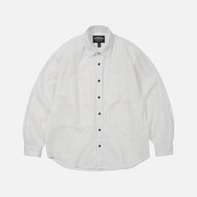 Load image into Gallery viewer, DENIM CARPENTER POCKET WORK SHIRT - WHITE HBT
