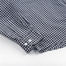 Load image into Gallery viewer, EASE GINGHAM CHECK SHIRT - BLACK
