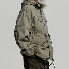 Load image into Gallery viewer, FRENCH M47 PARKA JACKET - OLIVE GREY
