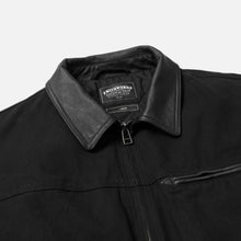 Load image into Gallery viewer, Heavy Canvas Destroyed Work Jacket - Black
