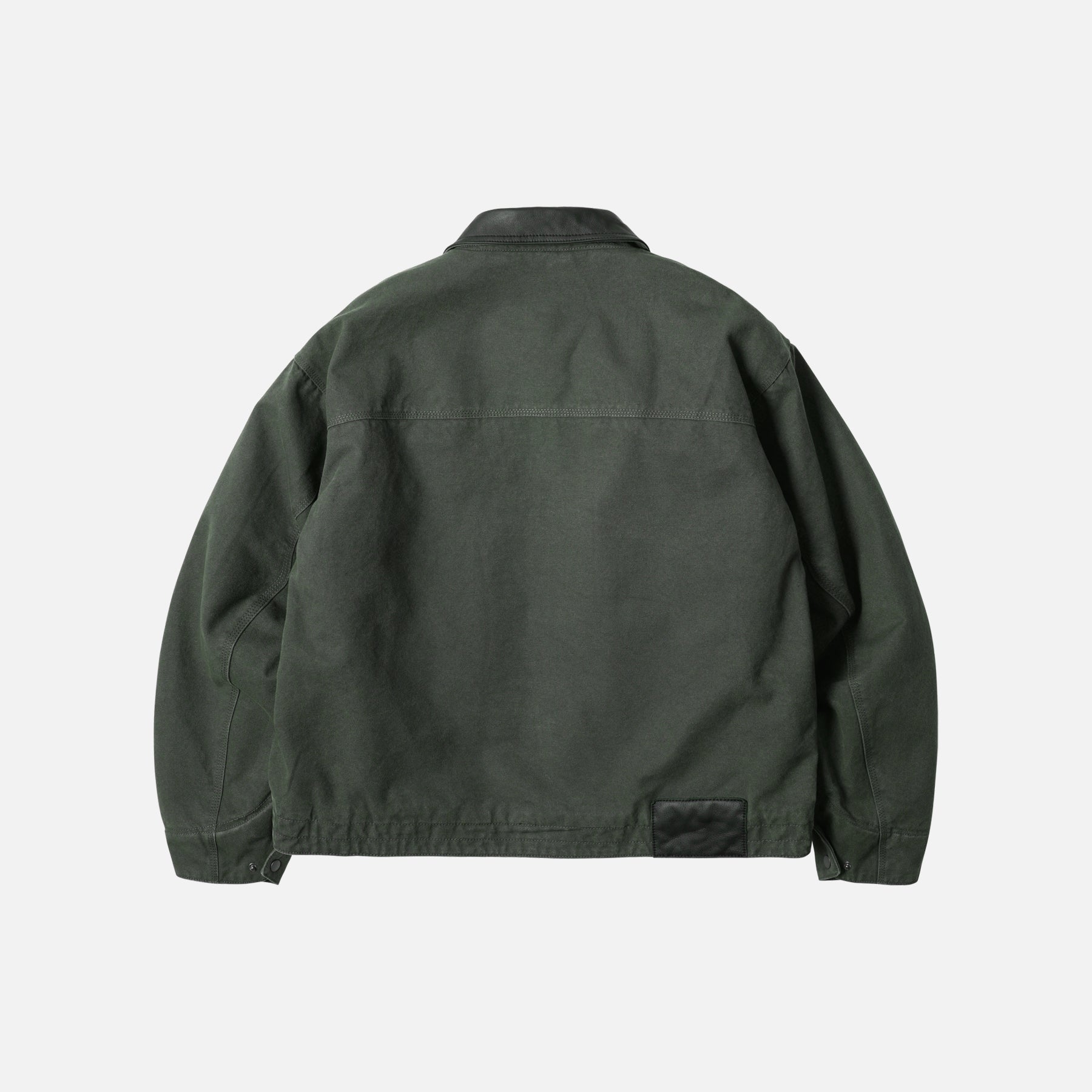 HEAVY CANVAS DESTROYED WORK JACKET - OLIVE - THE GREAT DIVIDE HEAVY CANVAS DESTROYED WORK JACKET - OLIVE - THE GREAT DIVIDE
