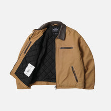 Load image into Gallery viewer, Heavy Canvas Destroyed Work Jacket - Tan
