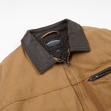 Load image into Gallery viewer, Heavy Canvas Destroyed Work Jacket - Tan
