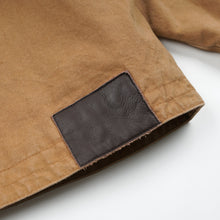 Load image into Gallery viewer, Heavy Canvas Destroyed Work Jacket - Tan
