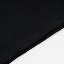 Load image into Gallery viewer, HENLEY HALF T-SHIRT - BLACK
