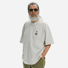 Load image into Gallery viewer, HORSESHOE POCKET TEE - OATMEAL
