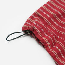 Load image into Gallery viewer, JACQUARD STRIPE HALF T-SHIRT - RED
