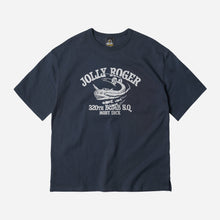 Load image into Gallery viewer, JOLLY ROGER MOBY DICK TEE - NAVY
