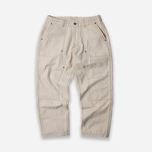 Load image into Gallery viewer, JUNGLE CLOTH DOUBLE KNEE PANT - CREAM
