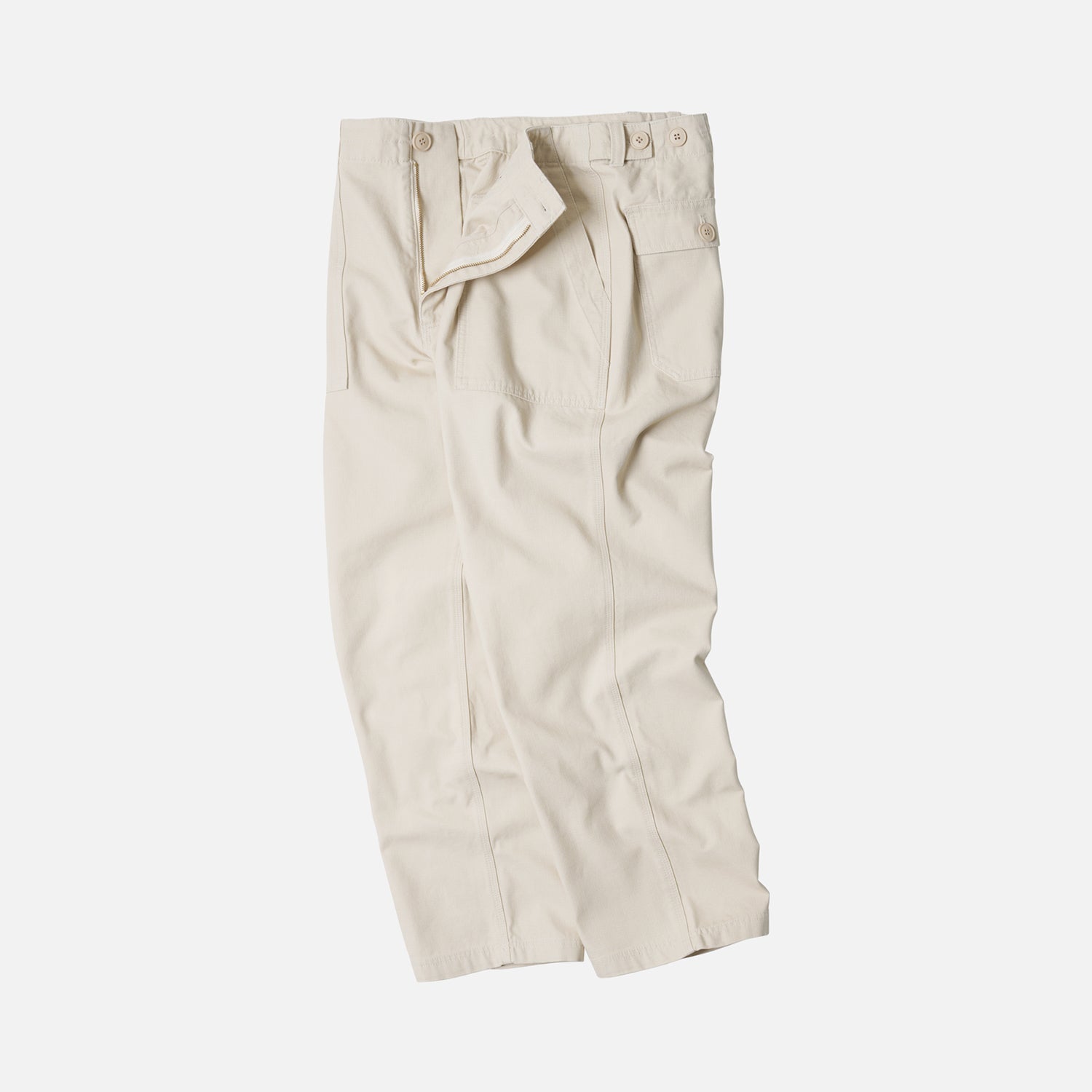 JUNGLE CLOTH FATIGUE PANT - CREAM - THE GREAT DIVIDE – Frizmworks