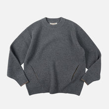 Load image into Gallery viewer, KANGAROO PULLOVER SWEATER  - GREY
