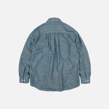 Load image into Gallery viewer, KUROKI CHAMBRAY WORK SHIRT - WASHED BLUE
