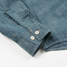 Load image into Gallery viewer, KUROKI CHAMBRAY WORK SHIRT - WASHED BLUE
