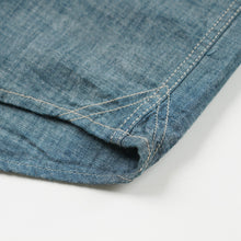Load image into Gallery viewer, KUROKI CHAMBRAY WORK SHIRT - WASHED BLUE
