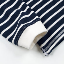 Load image into Gallery viewer, LOOP PATCH L/S T-SHIRT - STRIPE NAVY

