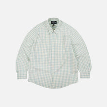 Load image into Gallery viewer, MELANGE CHECK WORK SHIRT - PALE GREEN

