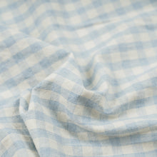 Load image into Gallery viewer, MELANGE CHECK WORK SHIRT - SKY BLUE
