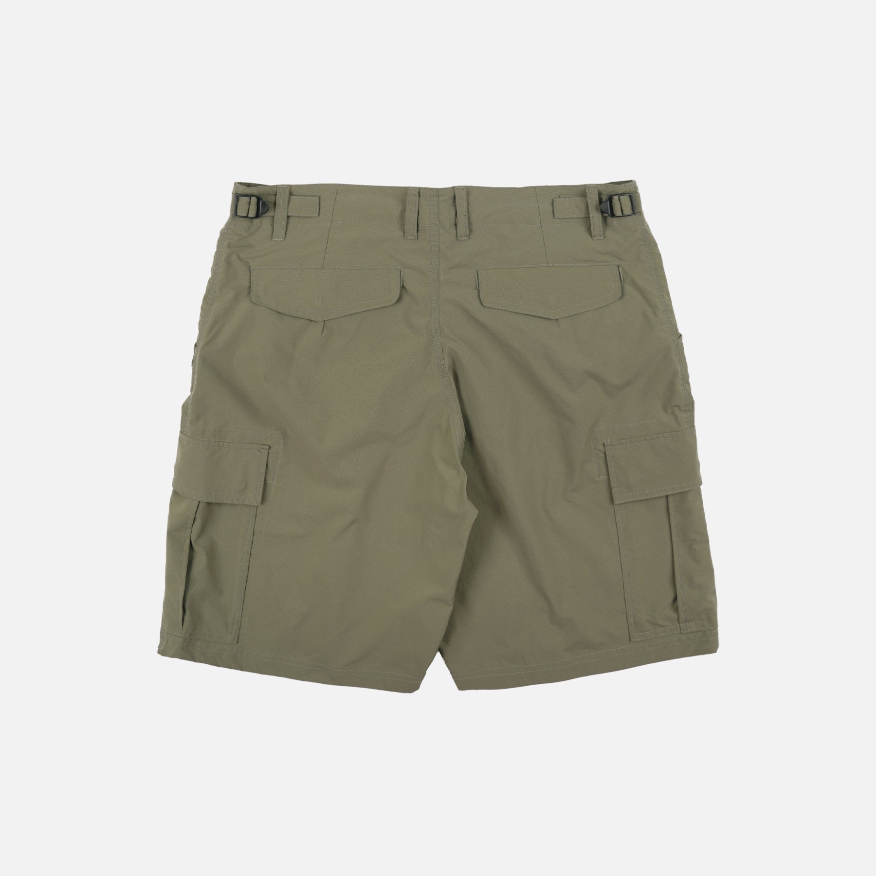 MICRO RIPSTOP CARGO SHORTS - LIGHT OLIVE - THE GREAT DIVIDE