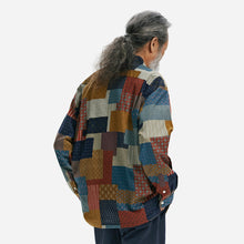 Load image into Gallery viewer, MIXED PATCHWORK SHIRT - MULTI COLOUR
