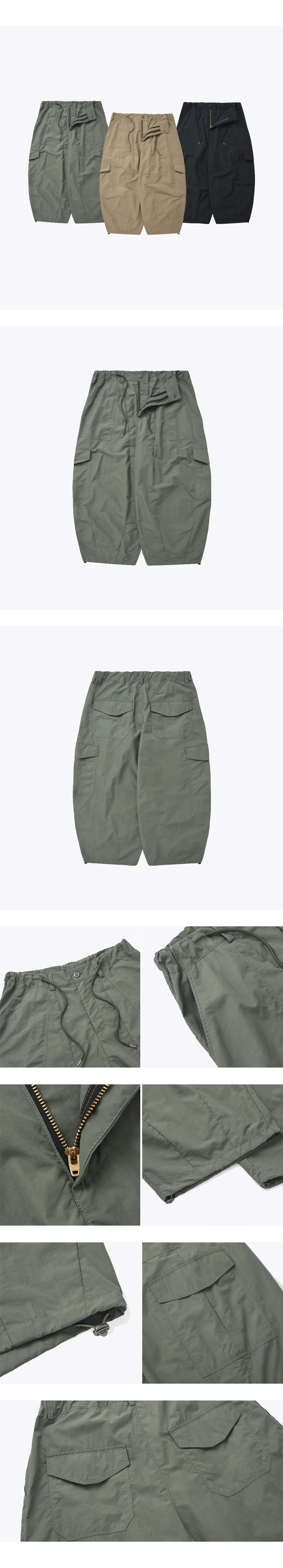 【DISCERNMENT】Unisex Daily Cargo Balloon Pants DISCERNMENT】Unisex Daily Cargo Balloon Pants (DISCERNMENT
