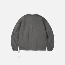 Load image into Gallery viewer, NYLON POCKET PULLOVER SWEATER - DEEP GRAY
