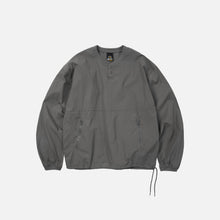 Load image into Gallery viewer, NYLON POCKET PULLOVER SWEATER - DEEP GRAY
