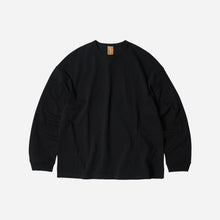 Load image into Gallery viewer, OG Double Rib Long Sleeve T-Shirt - Black
