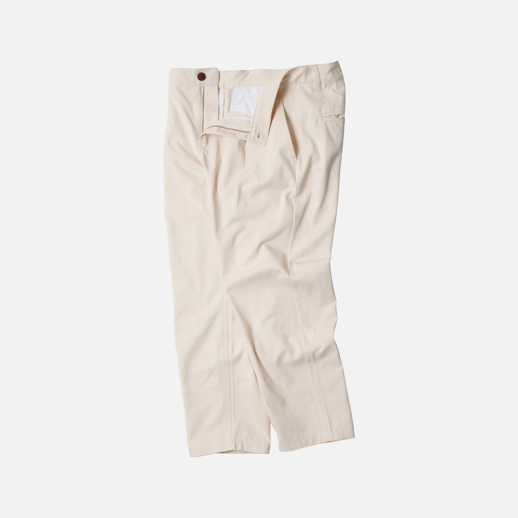 OG HAWORTH ONE TUCK PANTS - CREAM - THE GREAT DIVIDE OG HAWORTH ONE TUCK PANTS - CREAM - THE GREAT DIVIDE