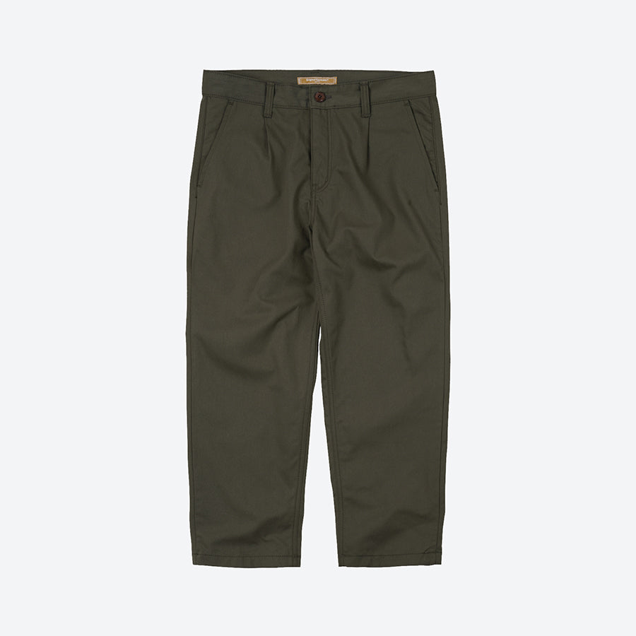 OG HAWORTH ONE TUCK PANT - OLIVE