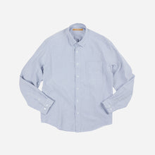 Load image into Gallery viewer, OG STRIPED OXFORD OVERSIZED SHIRT - BLUE
