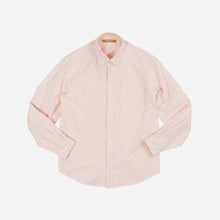 Load image into Gallery viewer, OG STRIPED OXFORD OVERSIZED SHIRT - ORANGE
