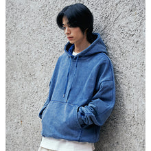 Load image into Gallery viewer, OG VINTAGE DYEING PULLOVER HOODY - WASHED NAVY
