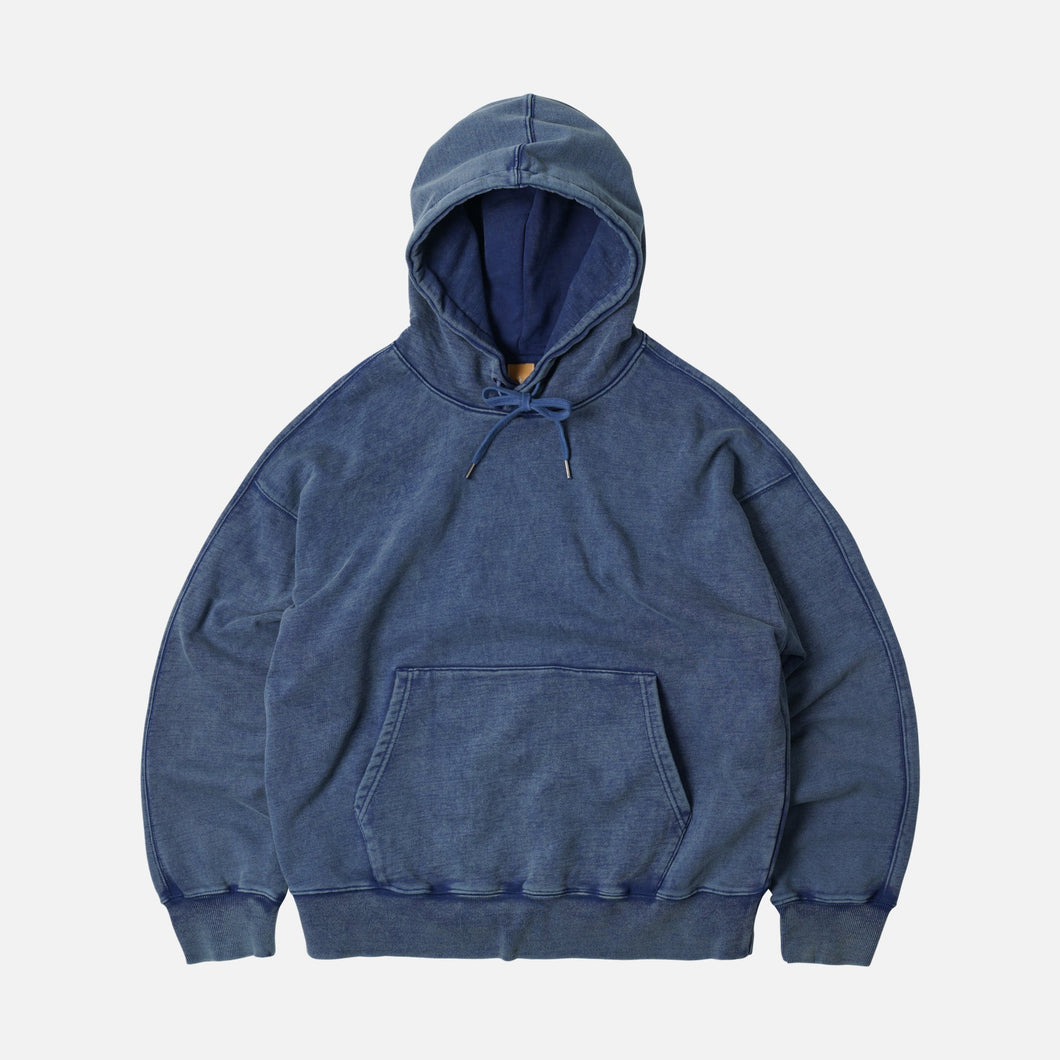 OG VINTAGE DYEING PULLOVER HOODY - WASHED NAVY