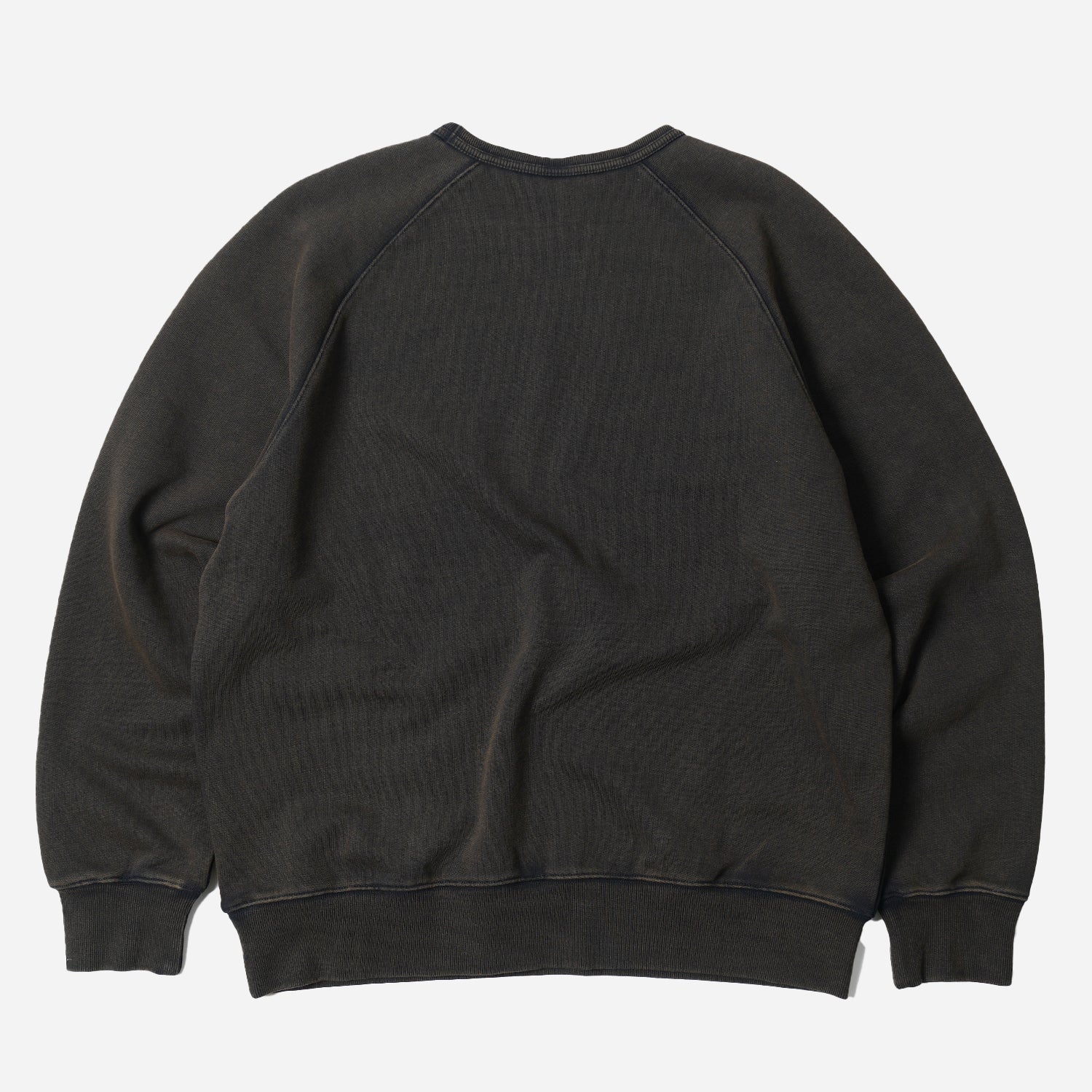 OG VINTAGE DYEING SWEATSHIRT BLACK BROWN
