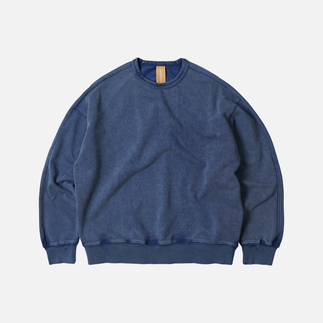 OG VINTAGE DYEING SWEATSHIRT WASHED NAVY