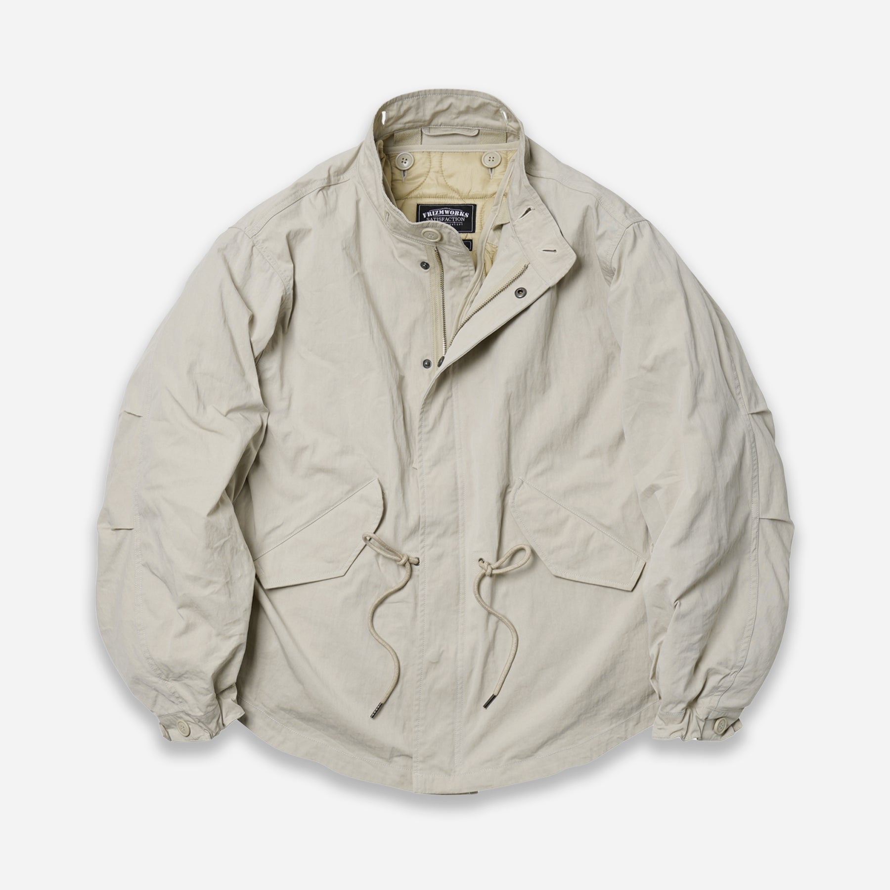 OSCAR FISHTAIL JACKET 003 - IVORY - THE GREAT DIVIDE – Frizmworks