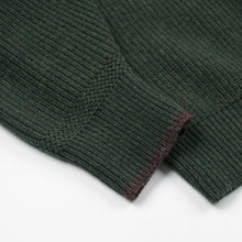 Load image into Gallery viewer, PATCH ROUND PULLOVER KNIT - FOREST GREEN
