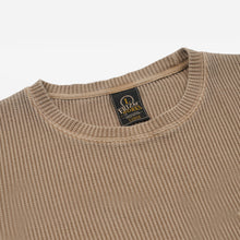 Load image into Gallery viewer, PIGMENT DYEING WAFFLE LS T-SHIRT - TAN
