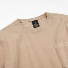 Load image into Gallery viewer, PIGMENT POCKET LS T-SHIRT - BEIGE
