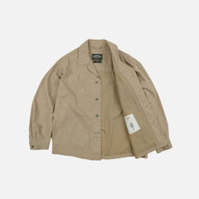 Load image into Gallery viewer, RELAXED COVERALL JACKET - BEIGE
