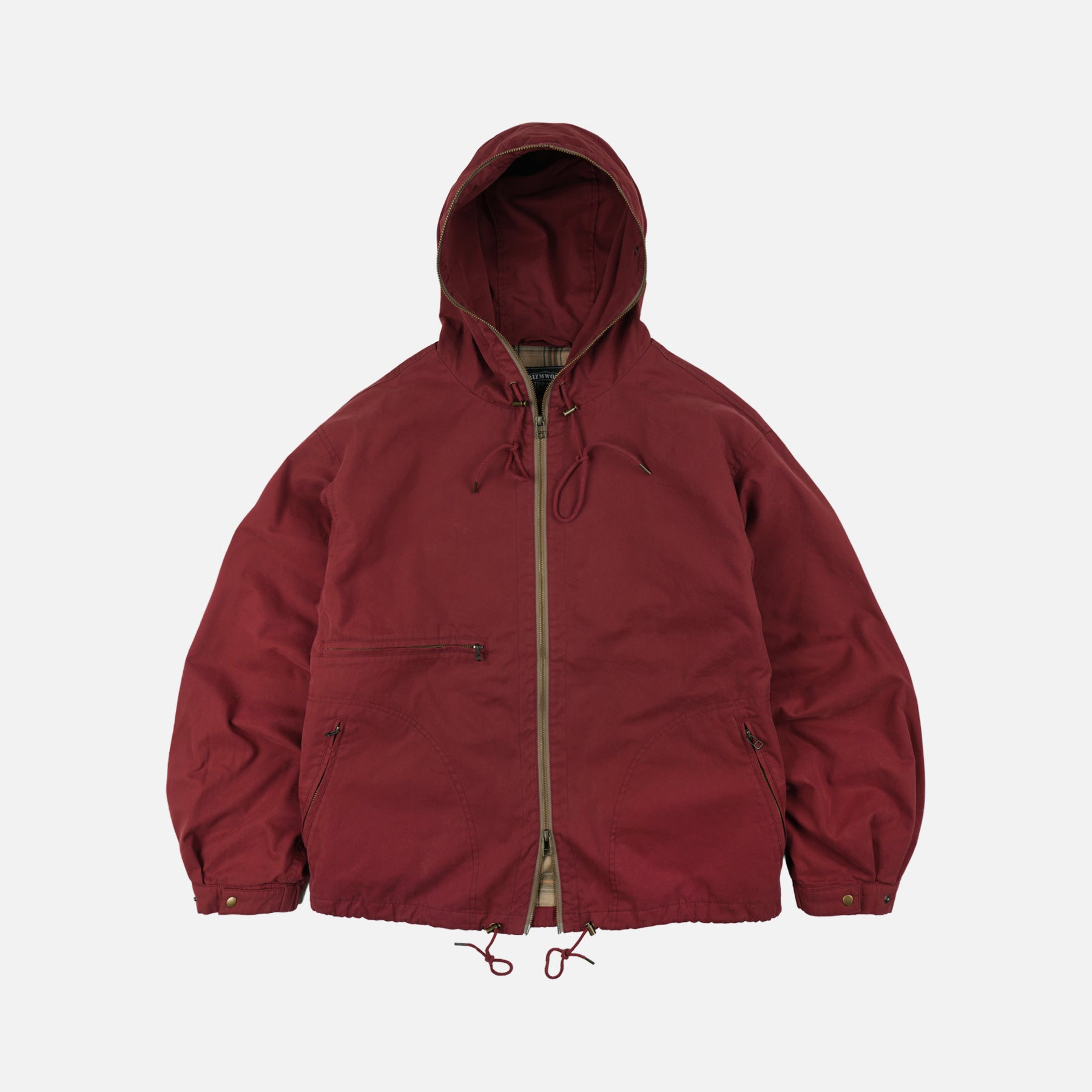 SAILING HOODED PARKA JACKET - RED - THE GREAT DIVIDE – Frizmworks