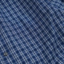 Load image into Gallery viewer, SEERSUCKER CHECKED SHIRT - BLUE
