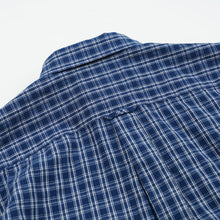 Load image into Gallery viewer, SEERSUCKER CHECKED SHIRT - BLUE
