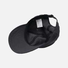 Load image into Gallery viewer, SEERSUCKER FEATHER CAP - CHARCOAL
