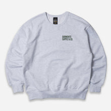 Load image into Gallery viewer, SERVICE LABEL SWEATSHIRT - WHITE MELANGE
