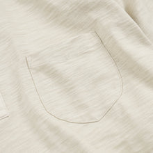 Load image into Gallery viewer, SLUB HENLEY L/S T-SHIRT - KHAKI BEIGE
