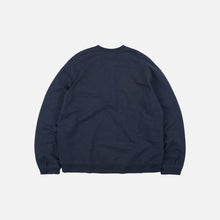 Load image into Gallery viewer, SLUB HENLEY L/S T-SHIRT - NAVY
